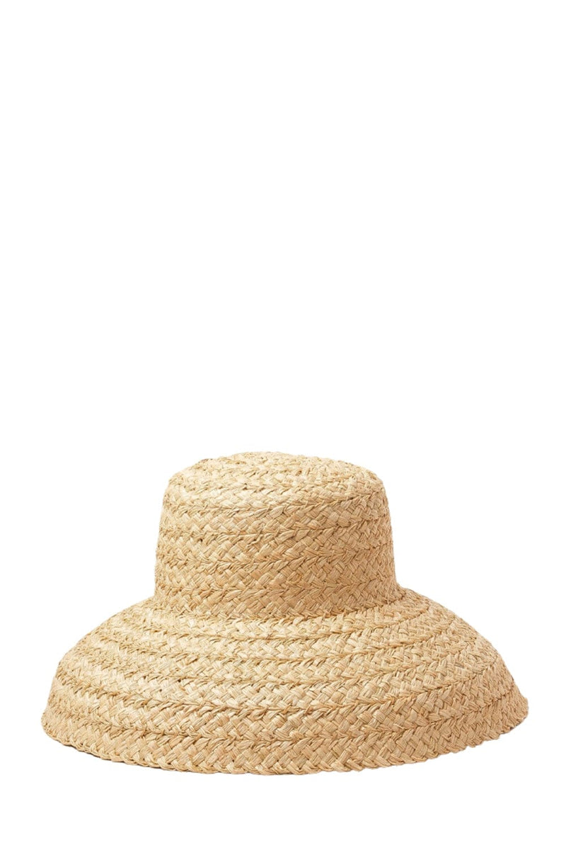 Wide Brim Bucket Straw Hat, Hat