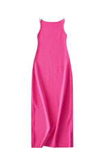 Bodycon Midi Dress - Pink / S