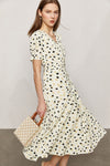 Polka Dot Midi Dress