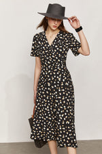 Polka Dot Midi Dress