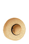 Wide Brim Bucket Straw Hat