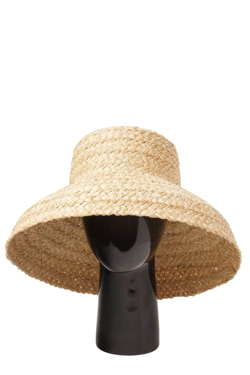Wide Brim Bucket Straw Hat
