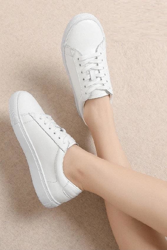 Classic White Sneakers