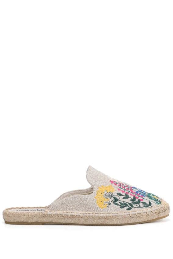 Floral Espadrille Slippers