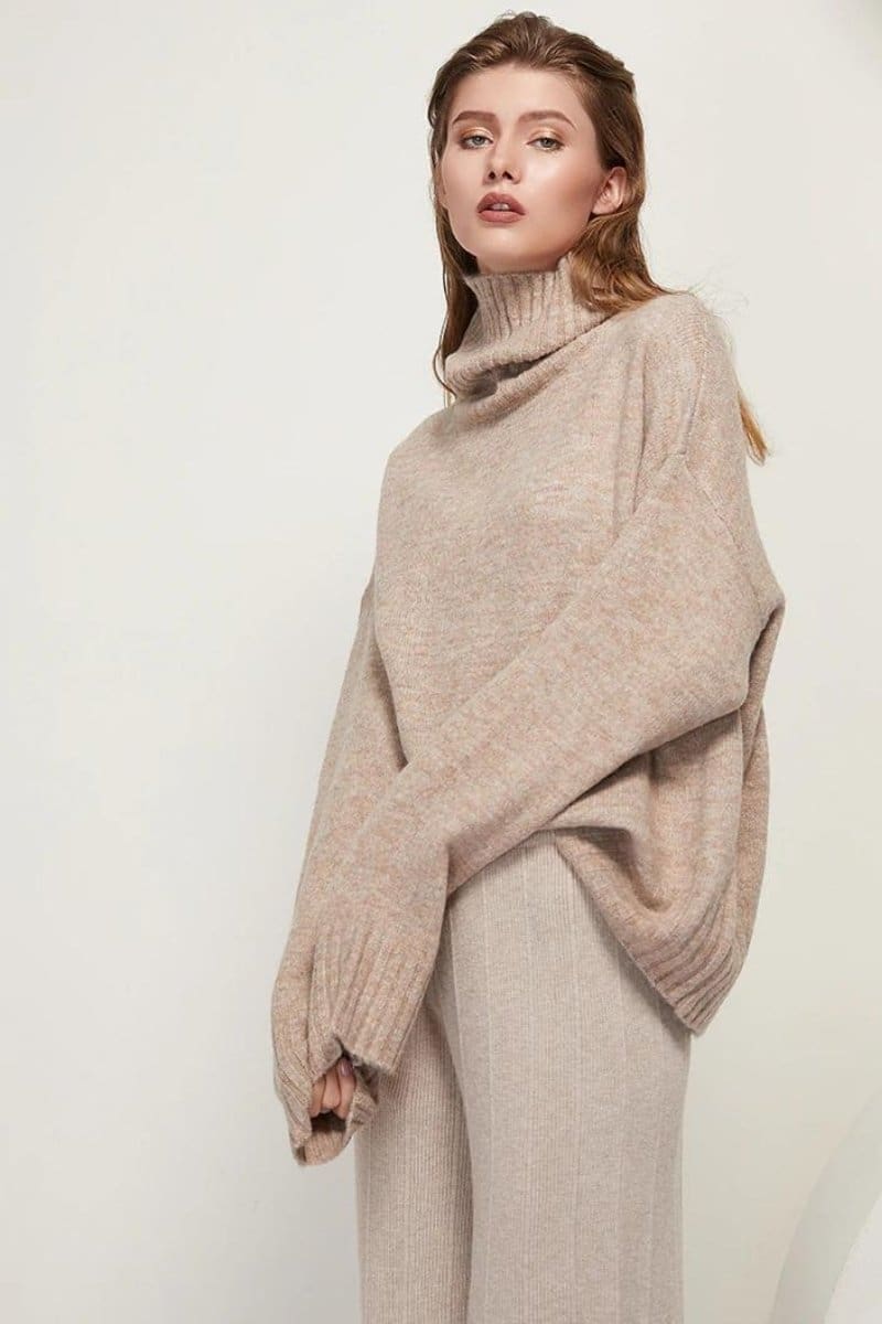 Oversize Roll Neck Sweater