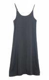 Slip Midi Dress - Black / S