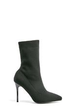 Sock Ankle Boots - Black / 34